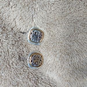 Silver Brighton earrings